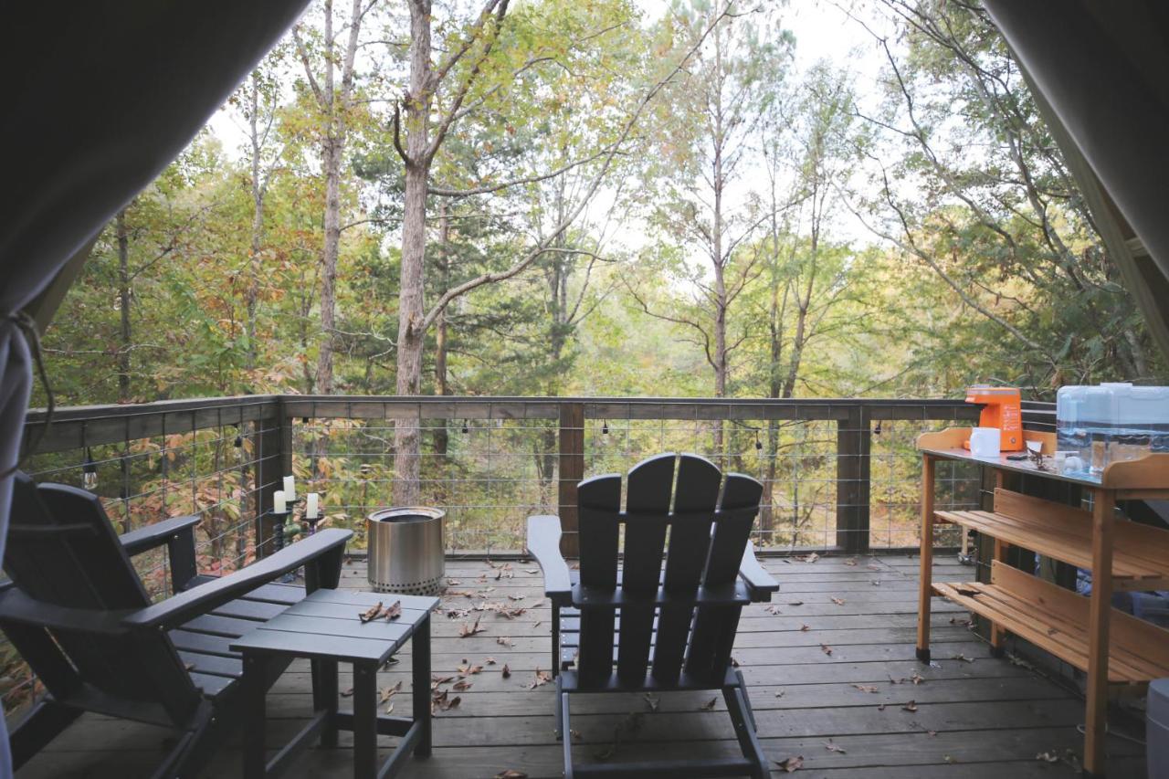 Bohamia - Cozy A-Frame Glamp On 268 Acre Forest Retreat Talladega Eksteriør billede